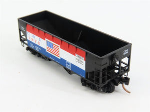 N Scale Micro-Trains 55430 C&I Cambria & Indiana 33' Hopper 1976 RTR