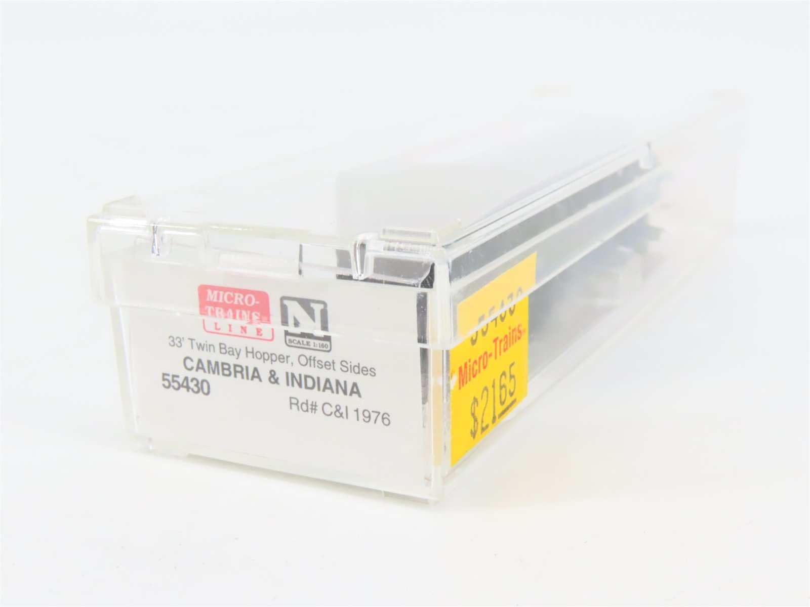 N Scale Micro-Trains 55430 C&I Cambria & Indiana 33' Hopper 1976 RTR