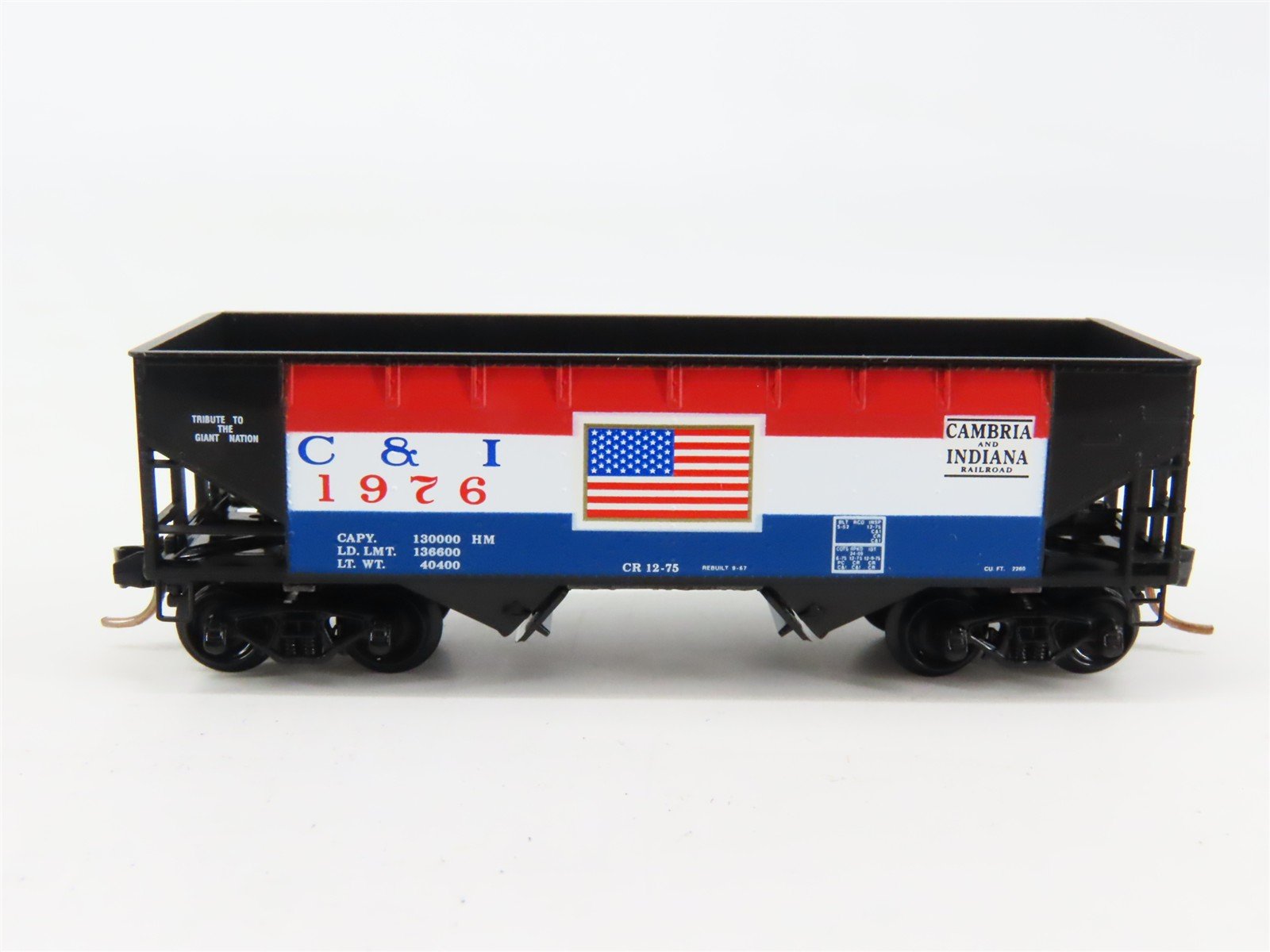 N Scale Micro-Trains 55430 C&I Cambria & Indiana 33' Hopper 1976 RTR
