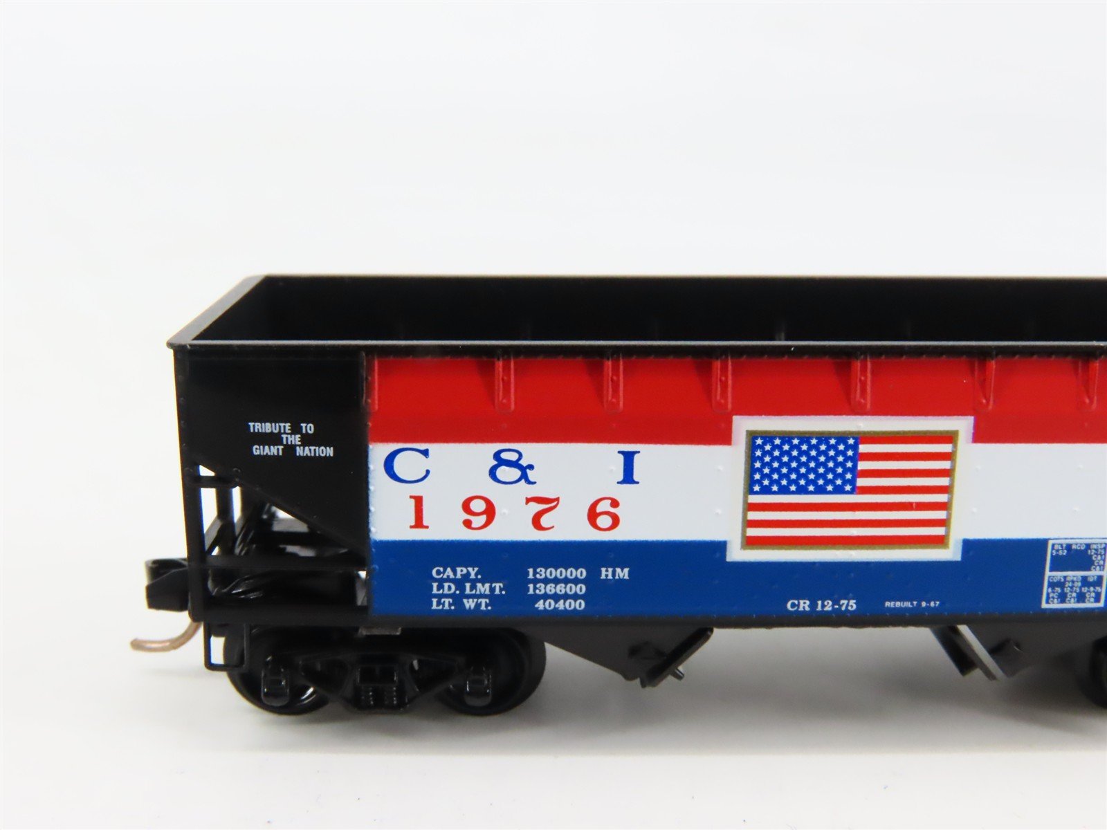 N Scale Micro-Trains 55430 C&I Cambria & Indiana 33' Hopper 1976 RTR