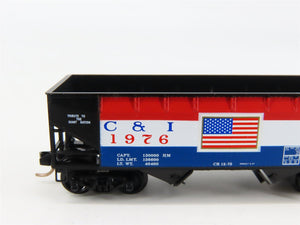 N Scale Micro-Trains 55430 C&I Cambria & Indiana 33' Hopper 1976 RTR
