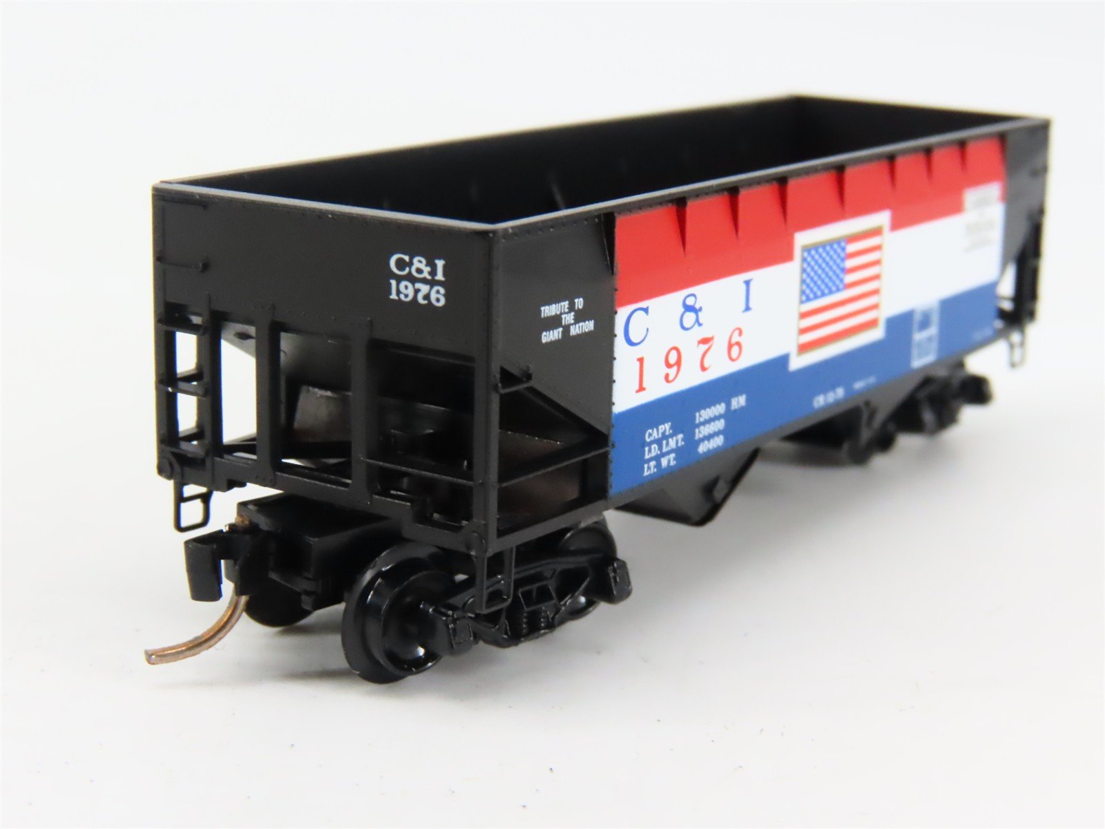 N Scale Micro-Trains 55430 C&I Cambria & Indiana 33' Hopper 1976 RTR