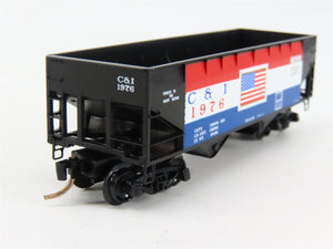 N Scale Micro-Trains 55430 C&I Cambria & Indiana 33' Hopper 1976 RTR
