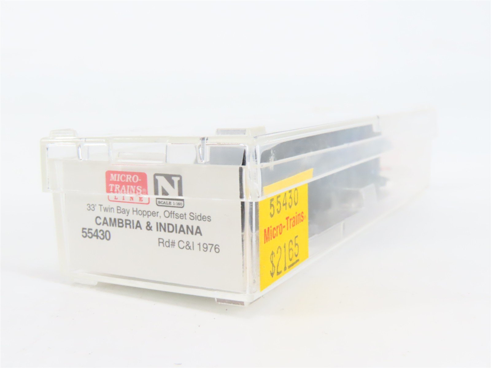 N Scale Micro-Trains 55430 C&I Cambria & Indiana 33' Hopper 1976 RTR