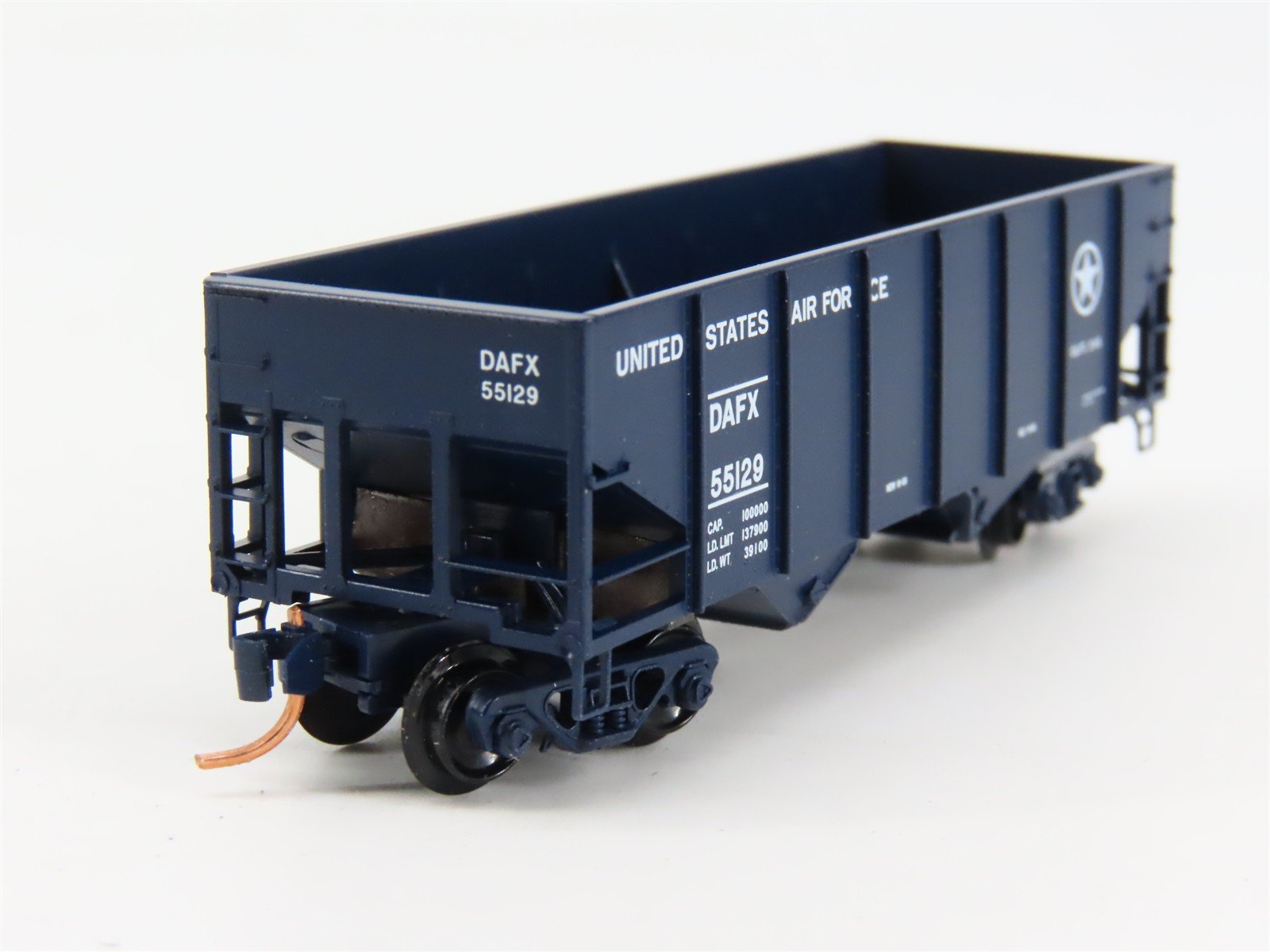 N Scale Micro-Trains 56120 DAFX United States Air Force 33' Hopper 55129 RTR