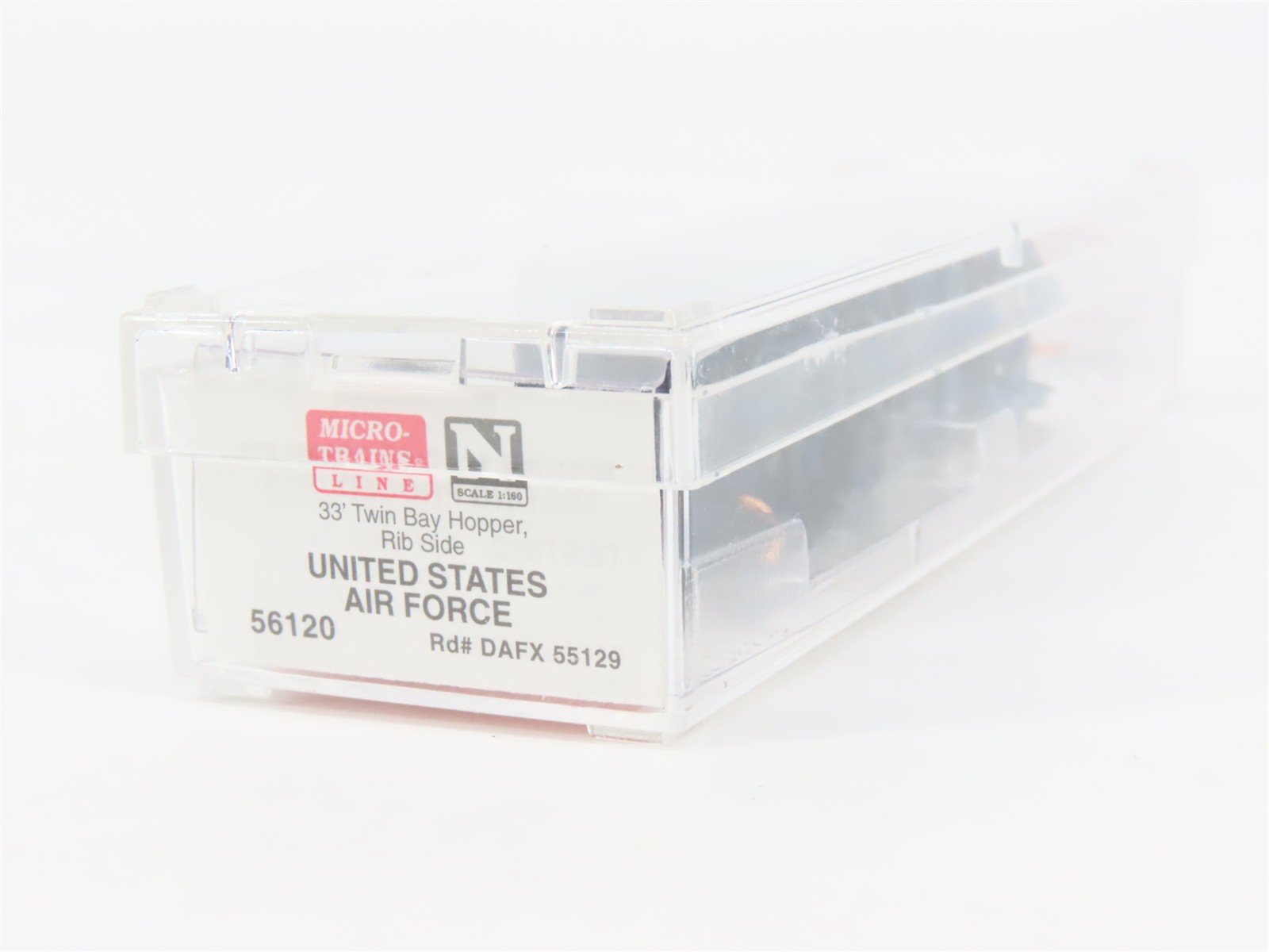 N Scale Micro-Trains 56120 DAFX United States Air Force 33' Hopper 55129 RTR
