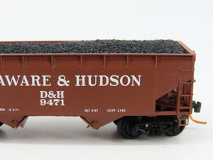 N Scale Micro-Trains 05500340 D&H Delaware & Hudson 33' Hopper 9471 RTR