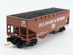 N Scale Micro-Trains 05500340 D&H Delaware & Hudson 33' Hopper 9471 RTR