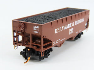 N Scale Micro-Trains 05500340 D&H Delaware & Hudson 33' Hopper 9471 RTR