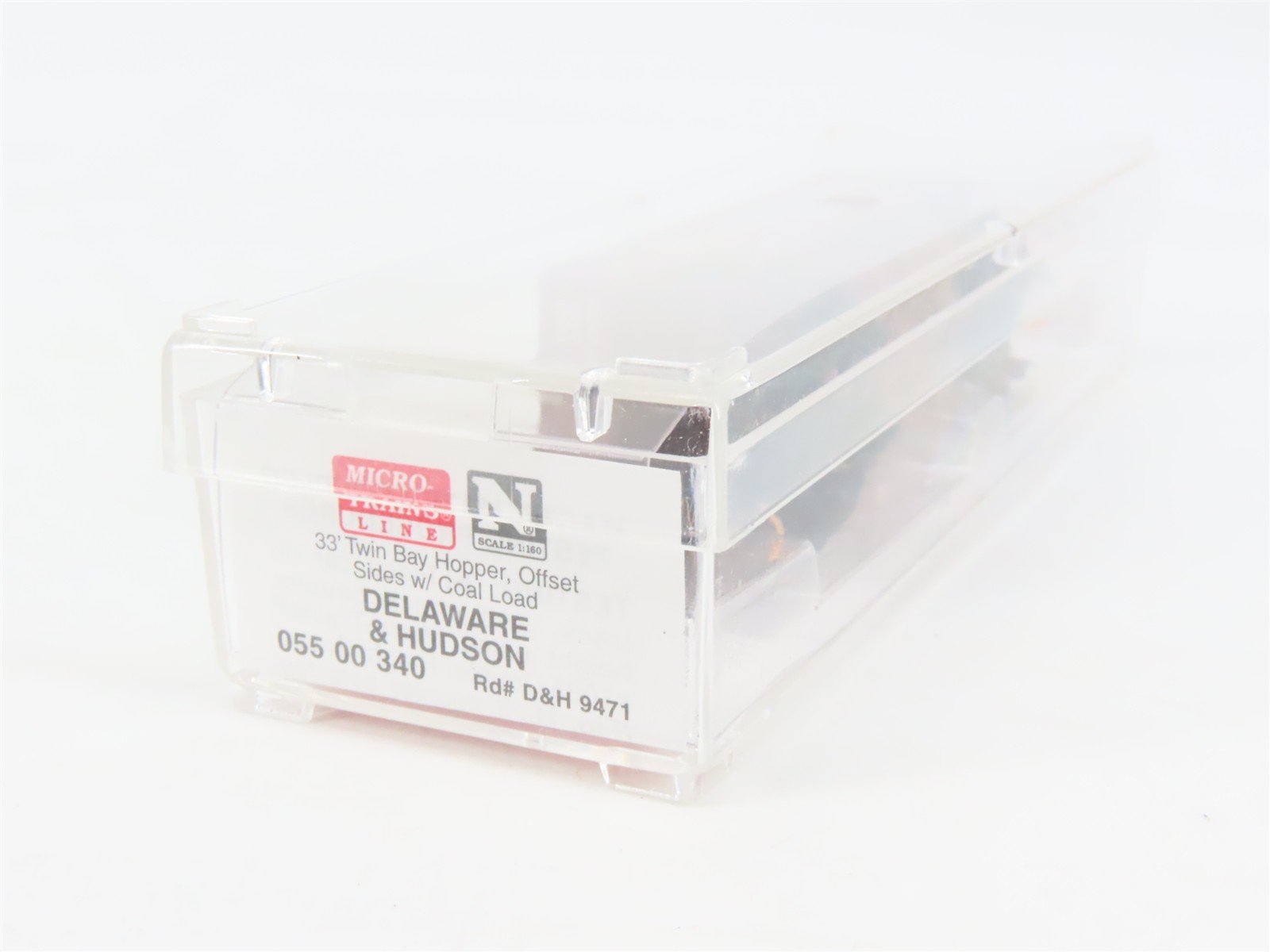 N Scale Micro-Trains 05500340 D&H Delaware & Hudson 33' Hopper 9471 RTR