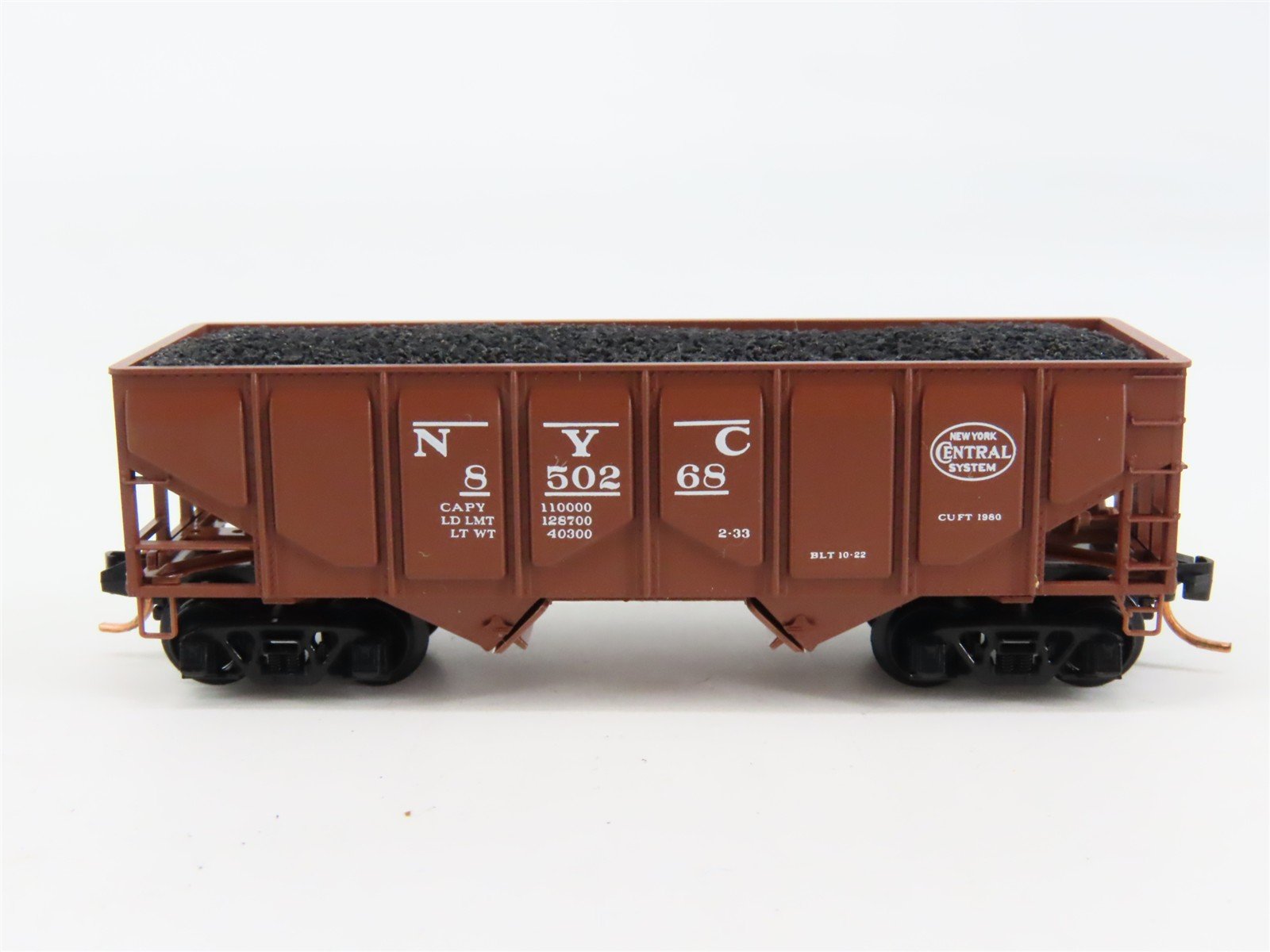 N Scale Micro-Trains 08500021 NYC New York Central 33' Hopper 850268 RTR