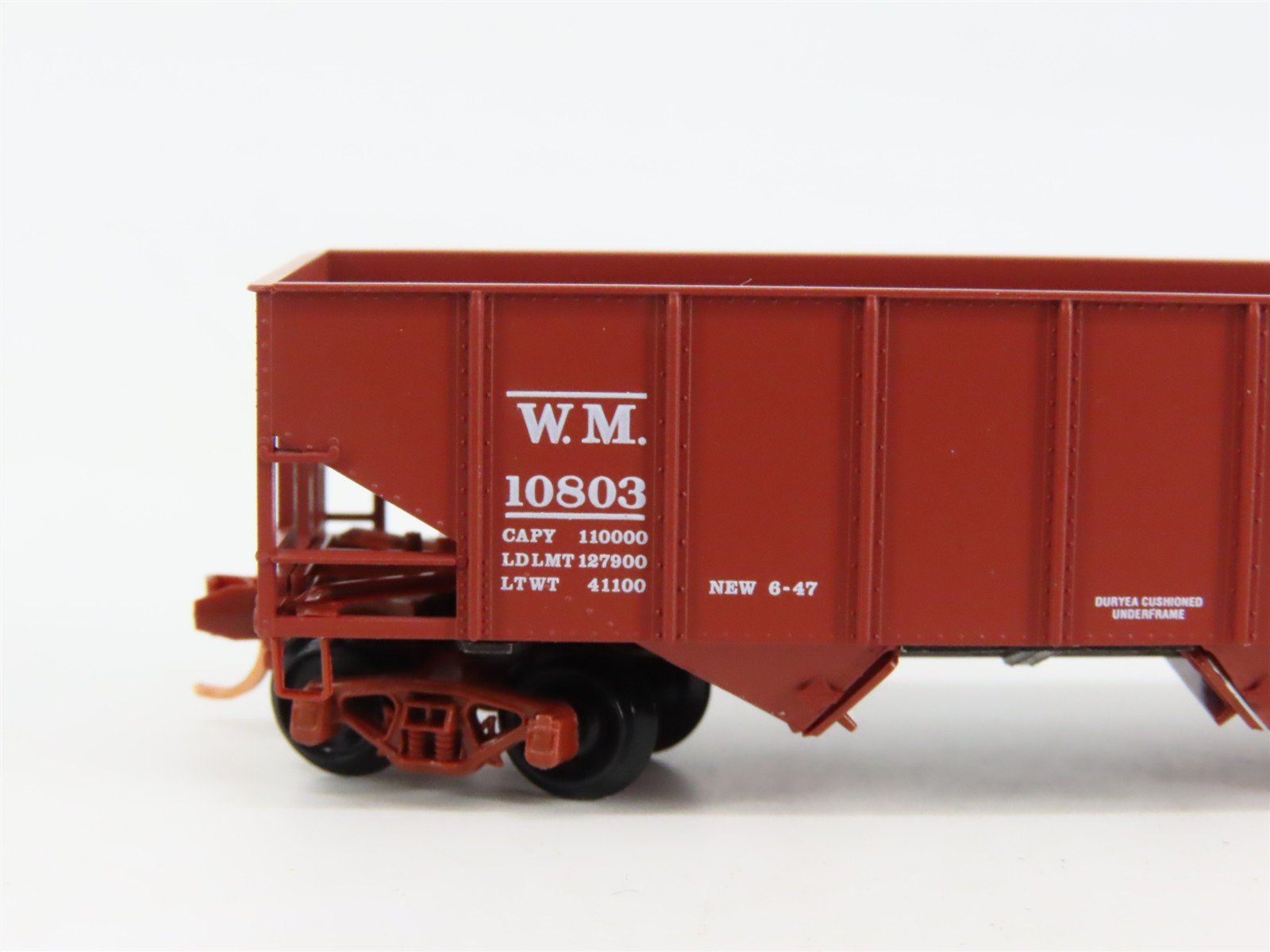 N Scale Micro-Trains 56090 WM Western Maryland 33' Hopper 10803 RTR