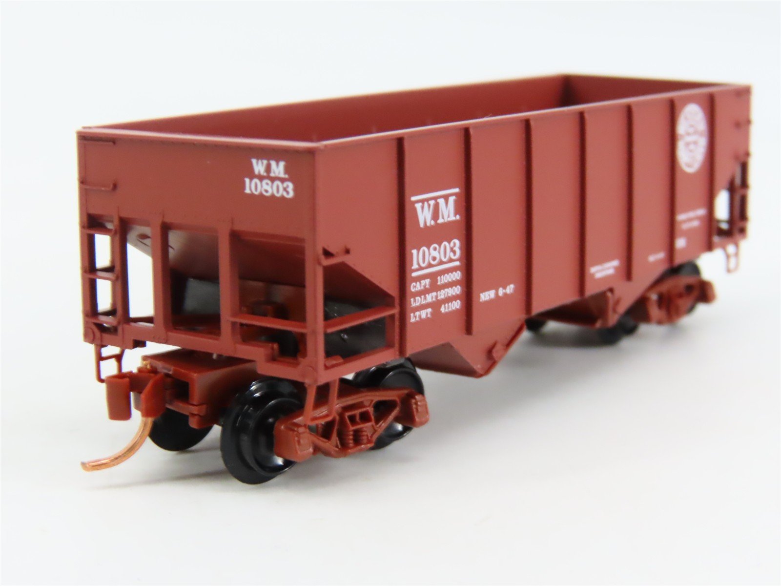 N Scale Micro-Trains 56090 WM Western Maryland 33' Hopper 10803 RTR