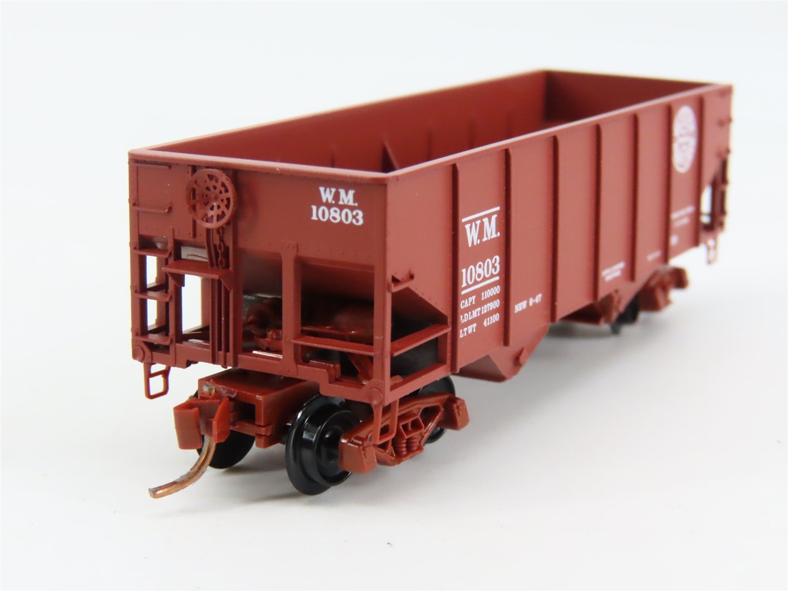 N Scale Micro-Trains 56090 WM Western Maryland 33' Hopper 10803 RTR