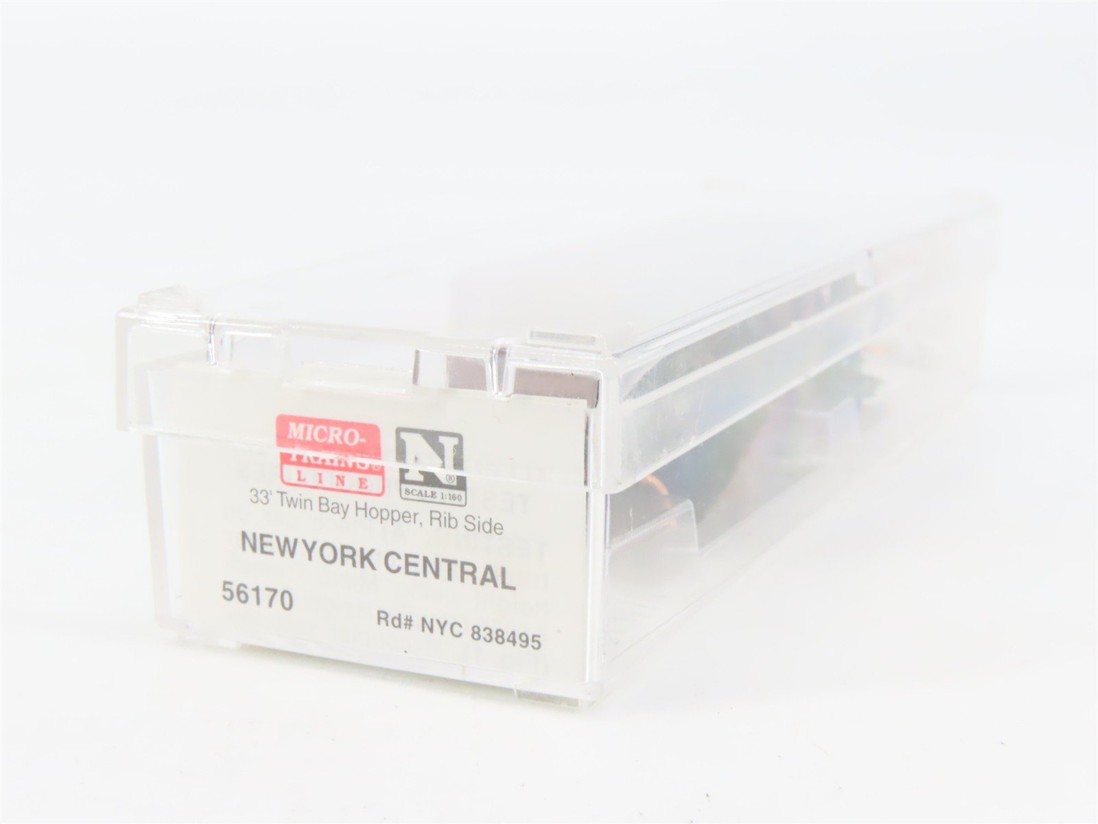 N Scale Micro-Trains 56170 NYC New York Central 33' Hopper 838495 RTR