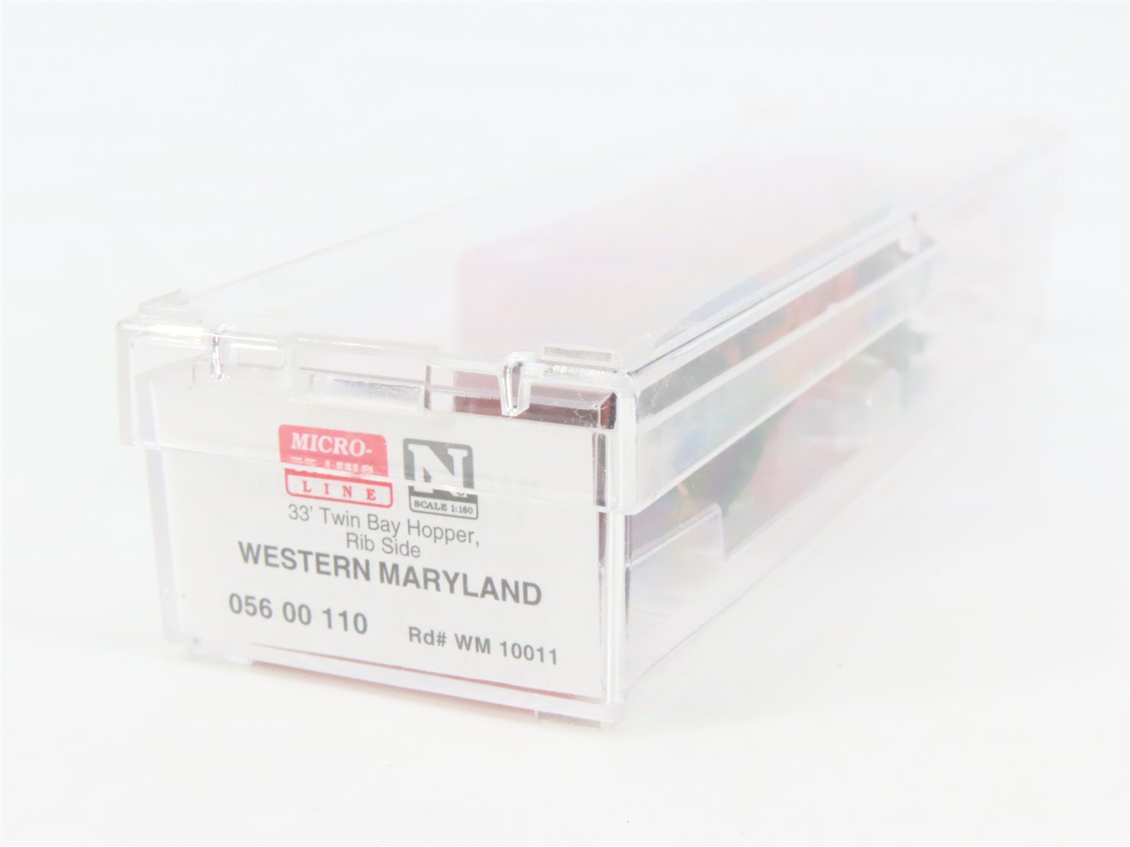 N Scale Micro-Trains 05600110 WM Western Maryland 33' Hopper 10011 RTR
