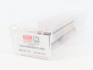 N Scale Micro-Trains 05600110 WM Western Maryland 33' Hopper 10011 RTR