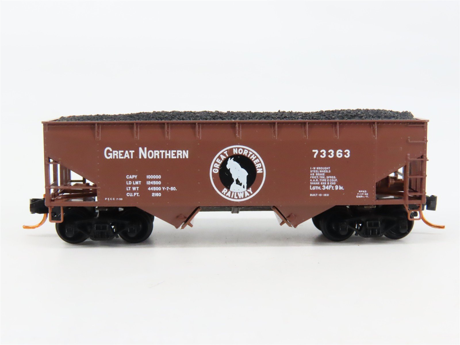 N Scale Micro-Trains 05500060 GN Great Northern 33' Hopper 73363 RTR