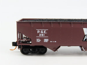 N Scale Micro-Trains 05500440 PGE Pacific Great Eastern 33' Hopper 261 RTR
