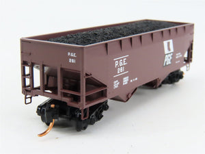 N Scale Micro-Trains 05500440 PGE Pacific Great Eastern 33' Hopper 261 RTR