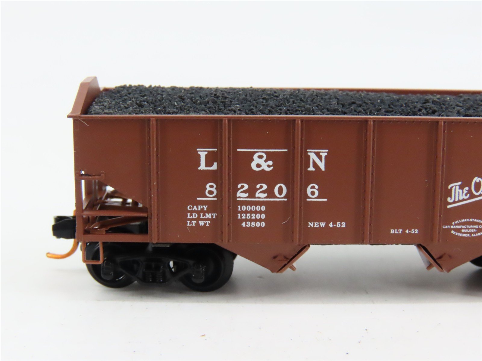 N Scale Micro-Trains 08900010 L&N Louisville & Nashville 33' Hopper 82206 RTR
