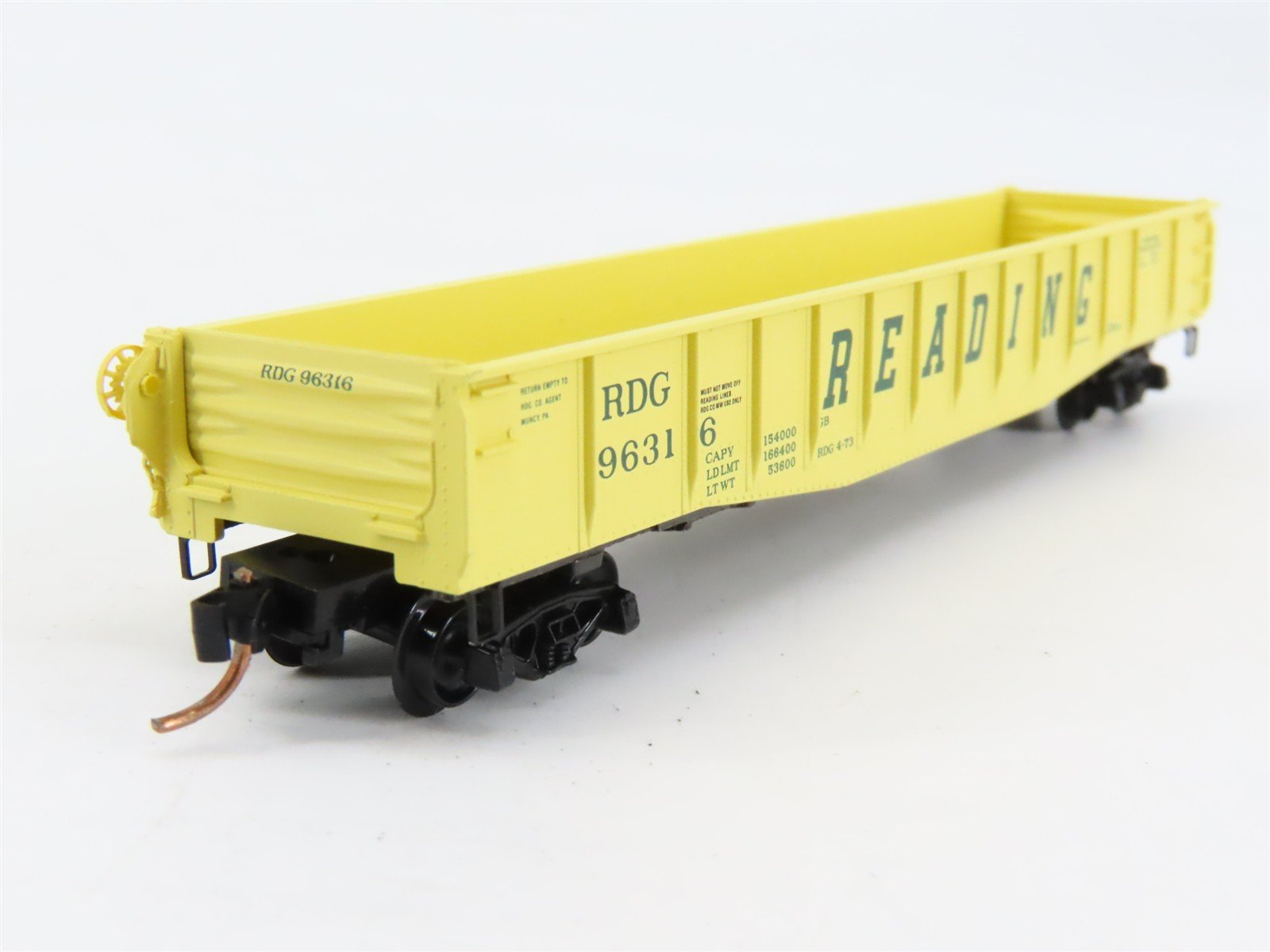 N Scale Micro-Trains 46370 RDG Reading 50' Gondola 96316 RTR