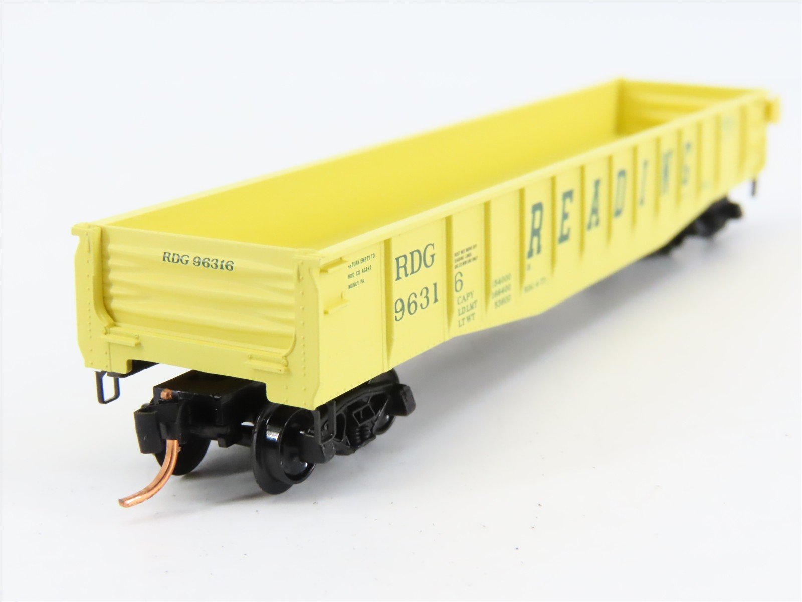 N Scale Micro-Trains 46370 RDG Reading 50' Gondola 96316 RTR