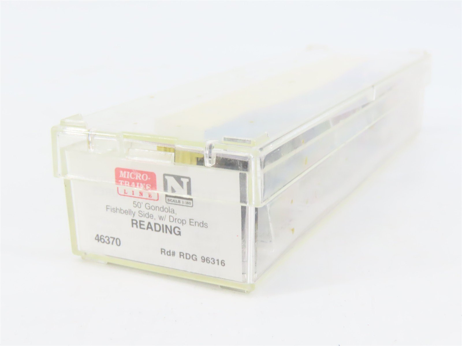 N Scale Micro-Trains 46370 RDG Reading 50' Gondola 96316 RTR