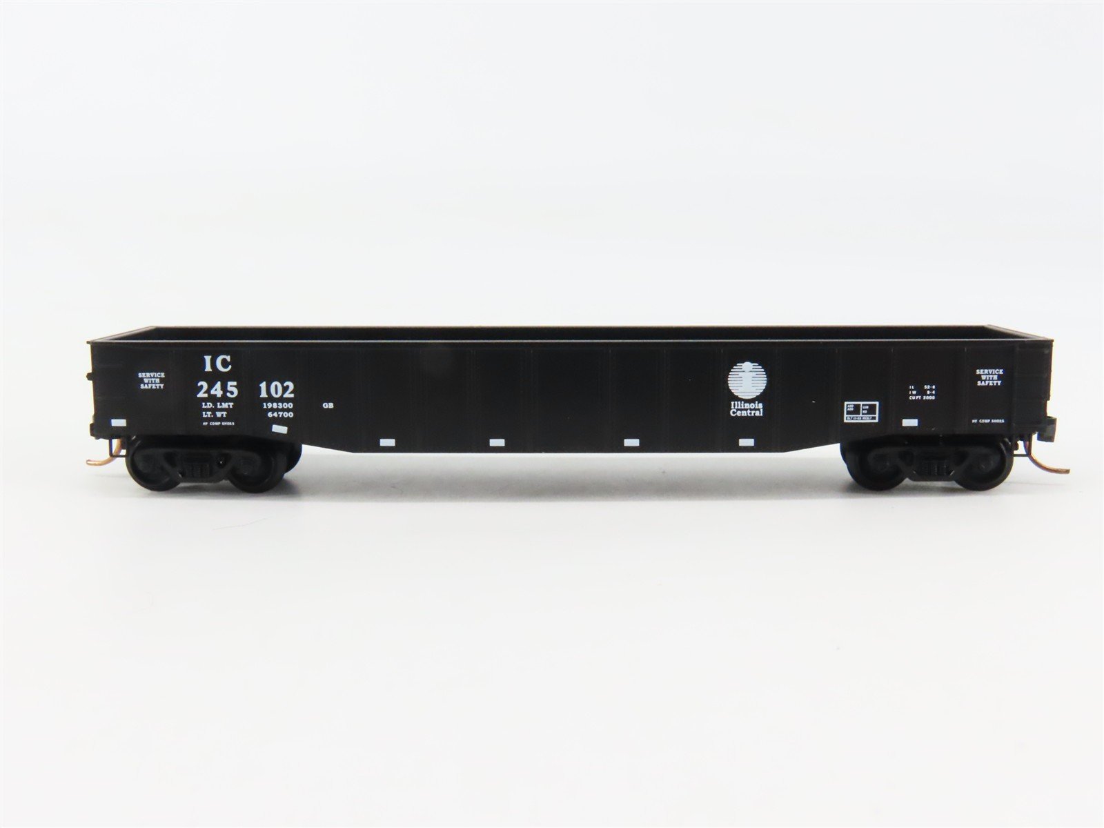 N Scale Micro-Trains 105550 IC Illinois Central 50' Gondola 245102 RTR