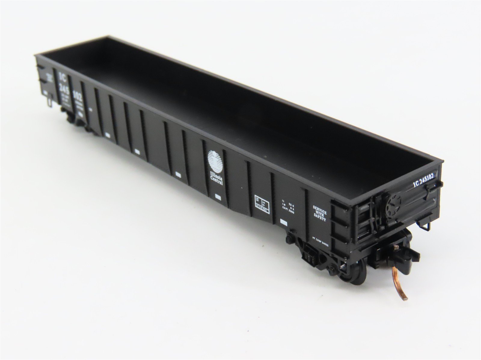 N Scale Micro-Trains 105550 IC Illinois Central 50' Gondola 245102 RTR