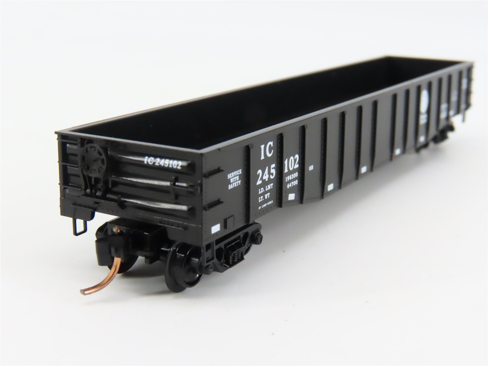 N Scale Micro-Trains 105550 IC Illinois Central 50' Gondola 245102 RTR
