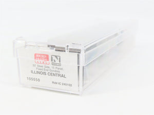 N Scale Micro-Trains 105550 IC Illinois Central 50' Gondola 245102 RTR
