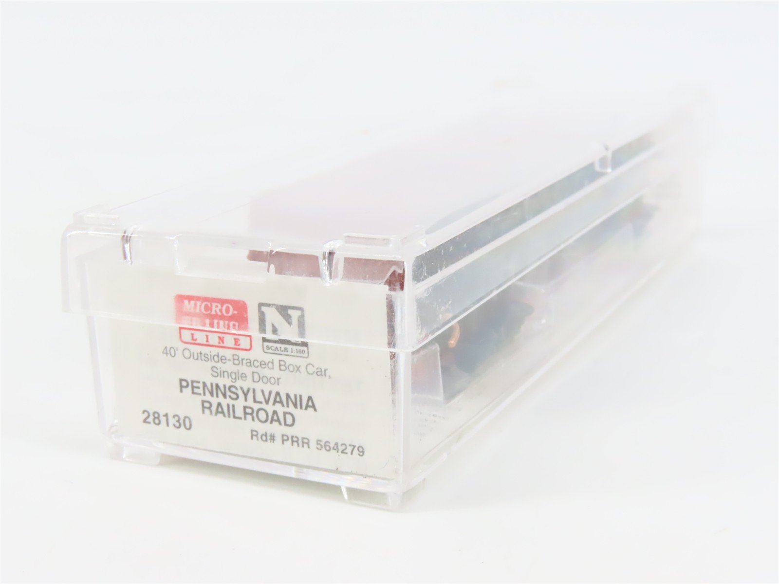 N Scale Micro-Trains 28130 PRR Pennsylvania 40' Box Car 564279 RTR