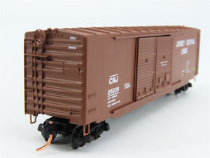 N Scale Micro-Trains 37040 CNJ Jersey Central Lines 50' Box Car 25039 RTR