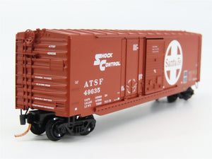 N Scale Micro-Trains 76030 ATSF Santa Fe 50' Box Car 49635 RTR