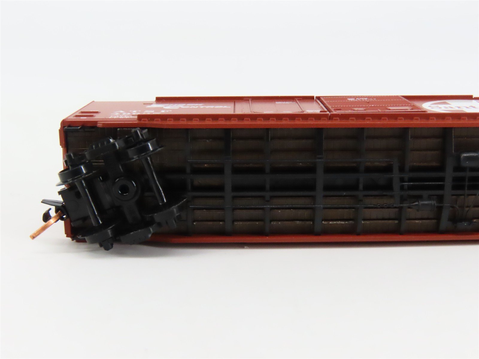 N Scale Micro-Trains 76030 ATSF Santa Fe 50' Box Car 49635 RTR