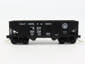N Scale Micro-Trains 56310 B&O Baltimore & Ohio 33' Hopper 324759 RTR
