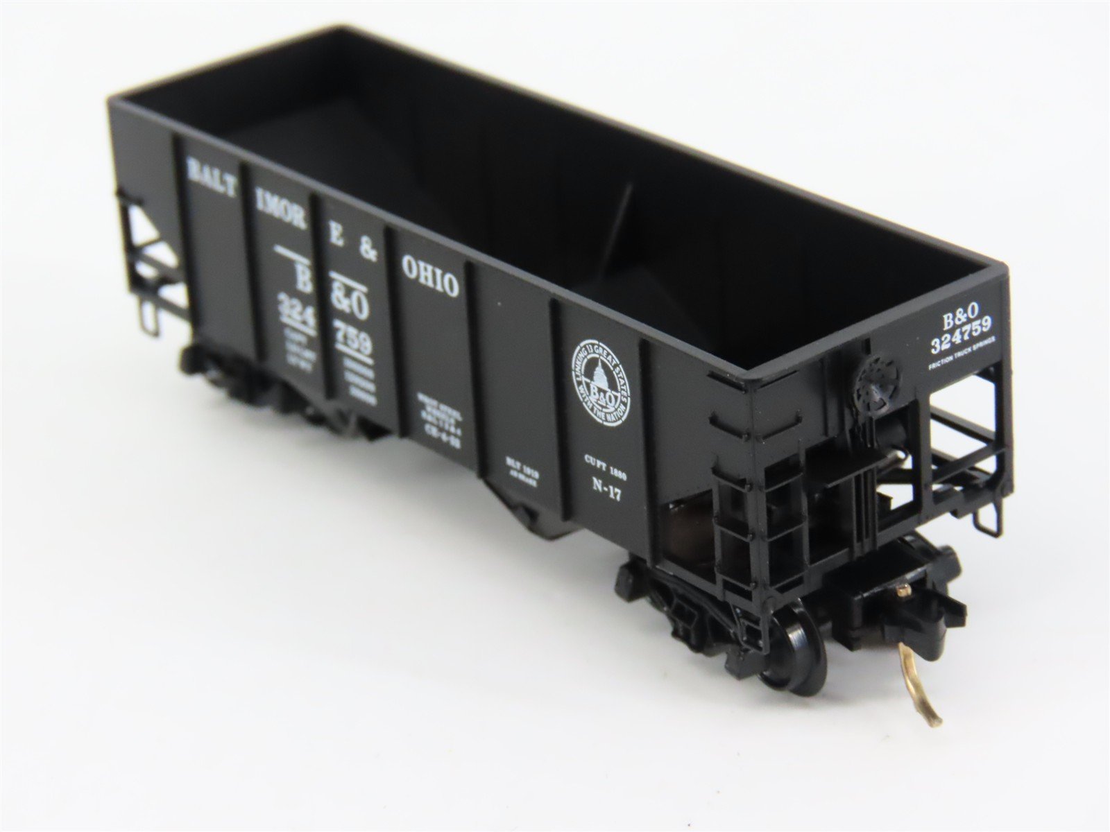 N Scale Micro-Trains 56310 B&O Baltimore & Ohio 33' Hopper 324759 RTR
