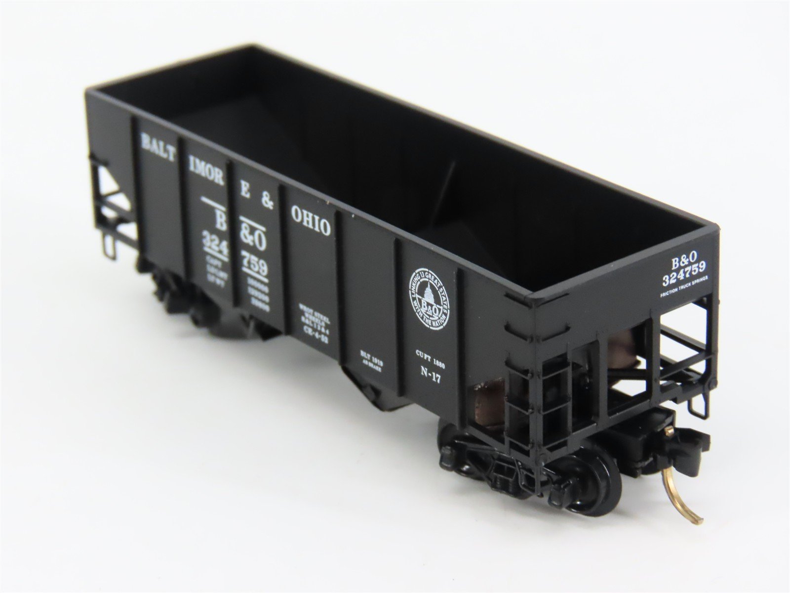 N Scale Micro-Trains 56310 B&O Baltimore & Ohio 33' Hopper 324759 RTR