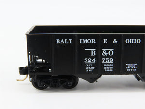 N Scale Micro-Trains 56310 B&O Baltimore & Ohio 33' Hopper 324759 RTR