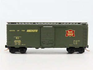 N Scale Micro-Trains 20566 RI Rock Island 40' Box Car 20039 RTR