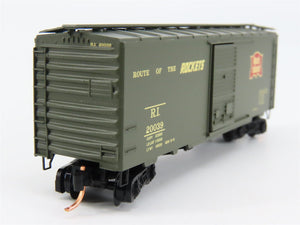 N Scale Micro-Trains 20566 RI Rock Island 40' Box Car 20039 RTR