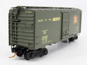 N Scale Micro-Trains 20566 RI Rock Island 40' Box Car 20039 RTR