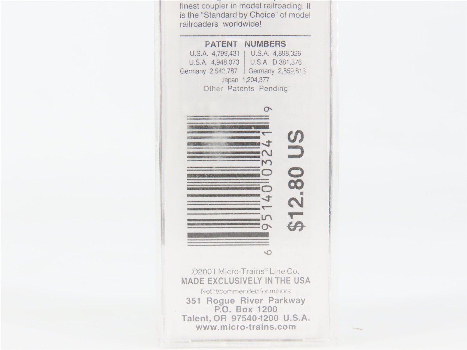N Scale Micro-Trains 20566 RI Rock Island 40' Box Car 20039 RTR