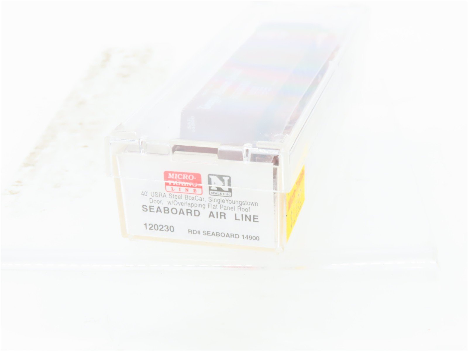 N Scale Micro-Trains 120230 SAL Seaboard Air Line 40' Box Car 14900 RTR
