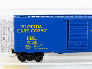 N Scale Micro-Trains 20096 FEC Florida East Coast 40' Box Car 21050 RTR
