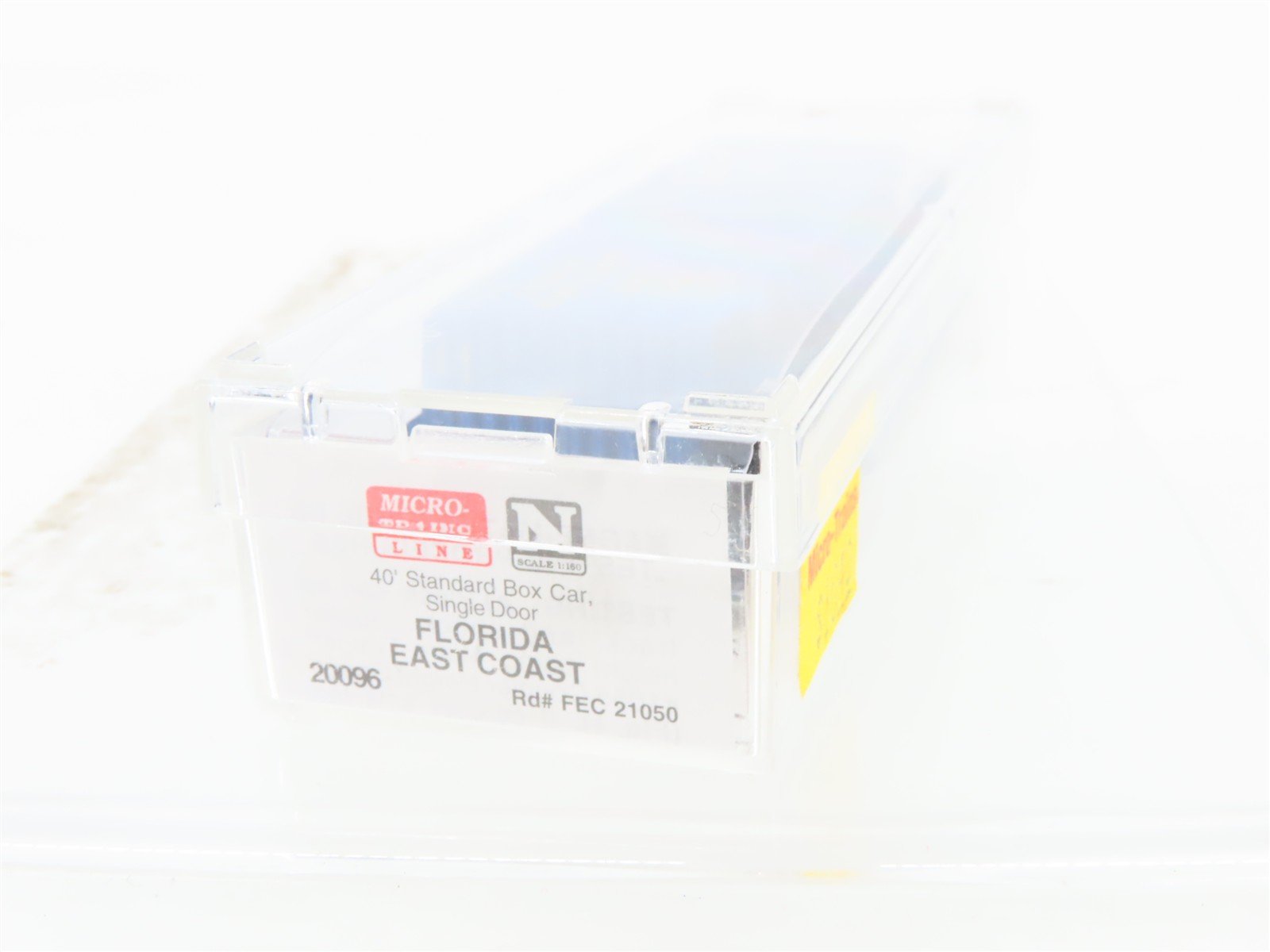 N Scale Micro-Trains 20096 FEC Florida East Coast 40' Box Car 21050 RTR