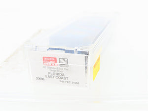 N Scale Micro-Trains 20096 FEC Florida East Coast 40' Box Car 21050 RTR