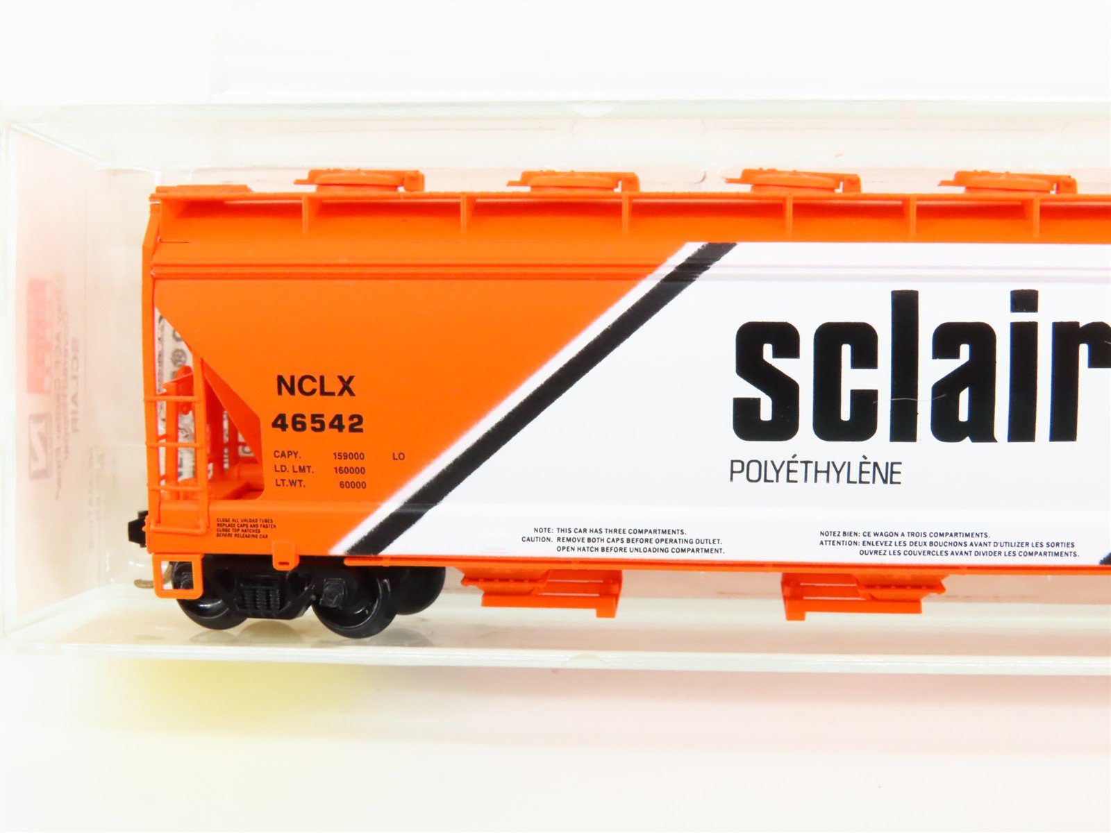 N Scale Micro-Trains 93040 NCLX Sclair Hopper 46542 RTR