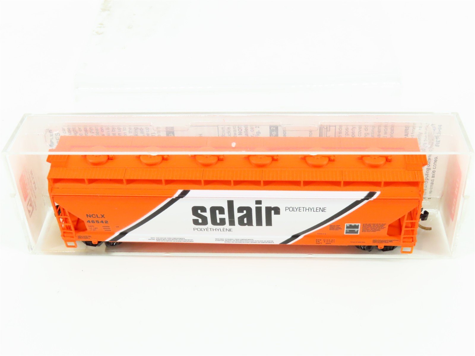 N Scale Micro-Trains 93040 NCLX Sclair Hopper 46542 RTR